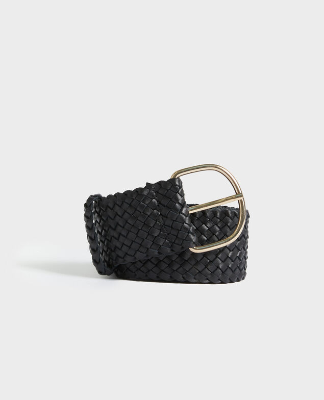 Leather belt