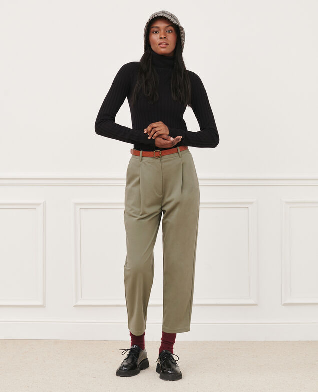 Cigarette trousers 57 olive