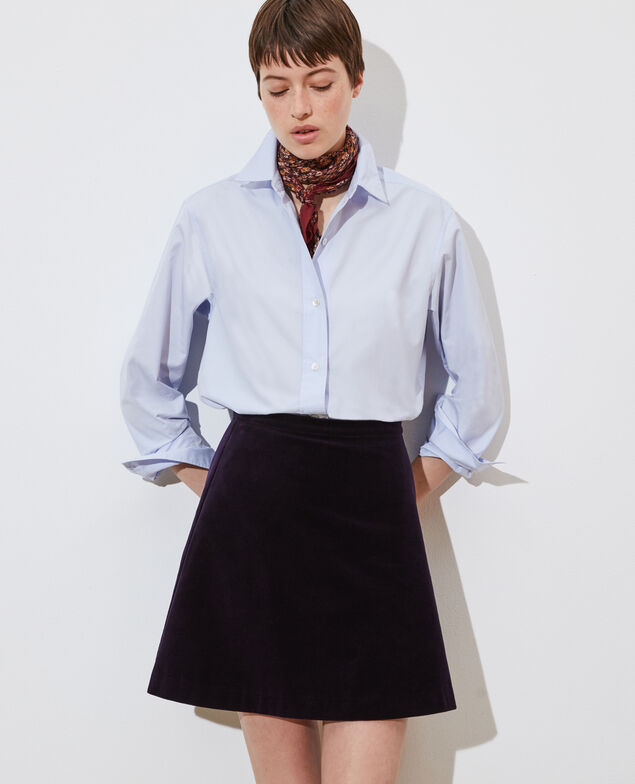 Cotton boyfriend shirt Heather
