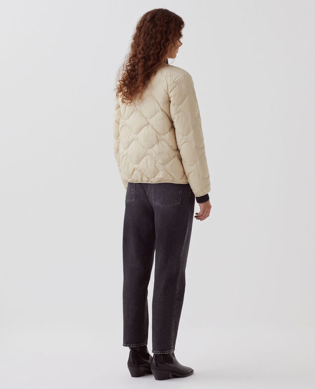 PLUME - Long-sleeve down jacket H311 oyester gray