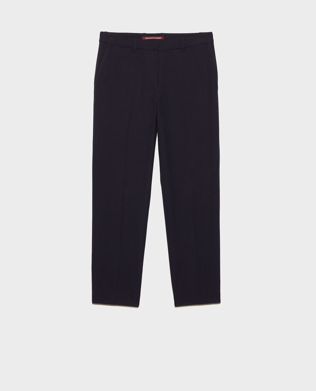 MARGUERITE - Cigarette trousers 7012c 69 navy