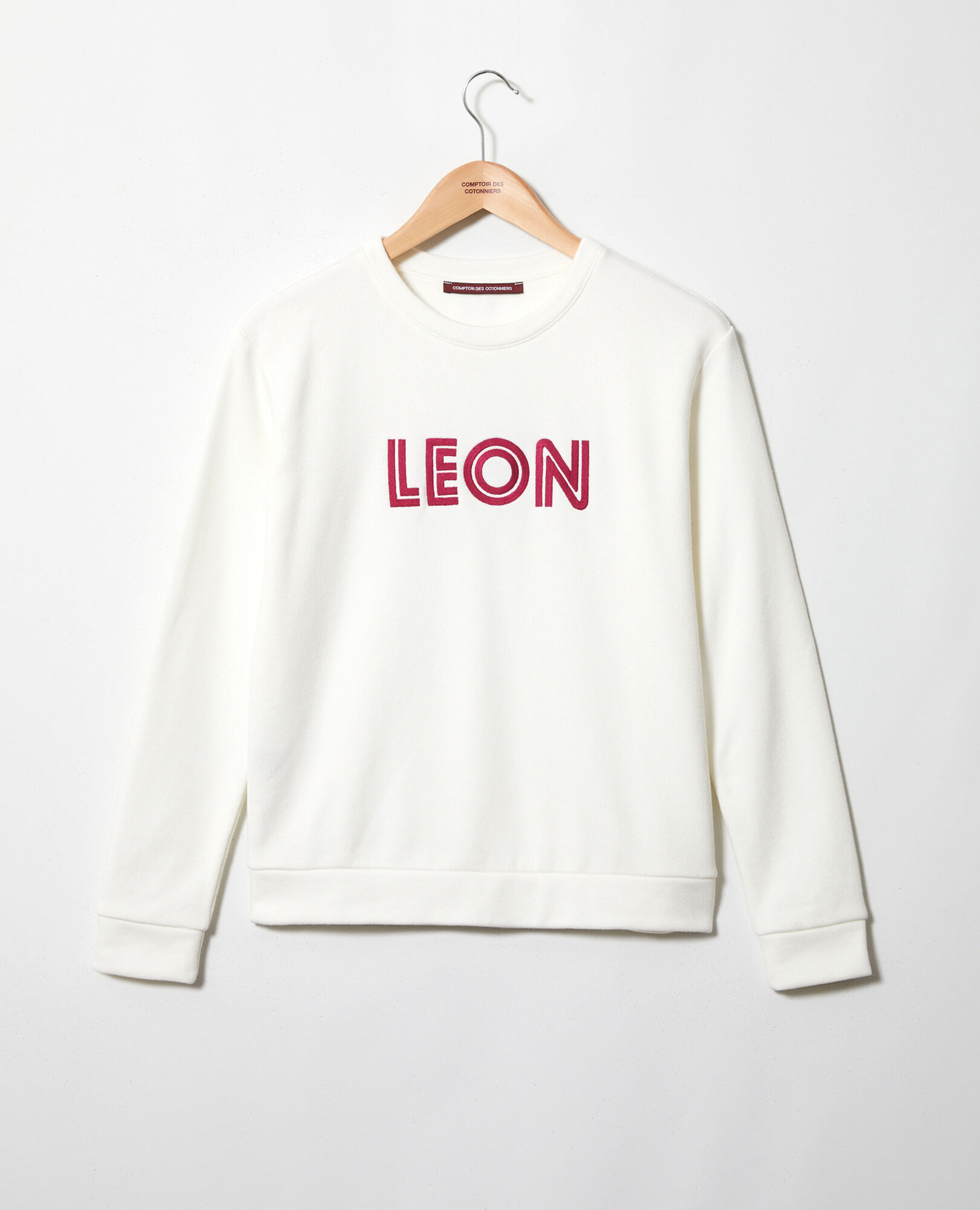Sweat leon sale comptoir des cotonniers