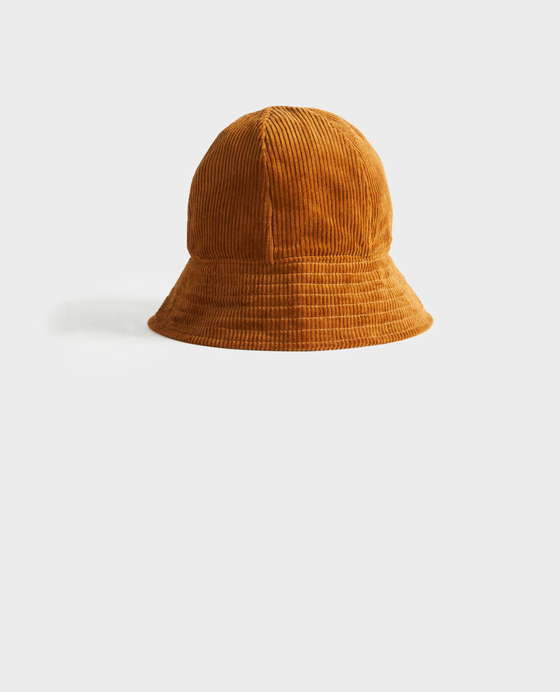 Corduroy bucket hat Monks robe Pelo