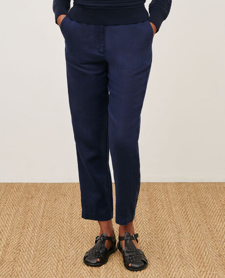 MARGUERITE - Cigarette trousers 68 blue 2spa230f03