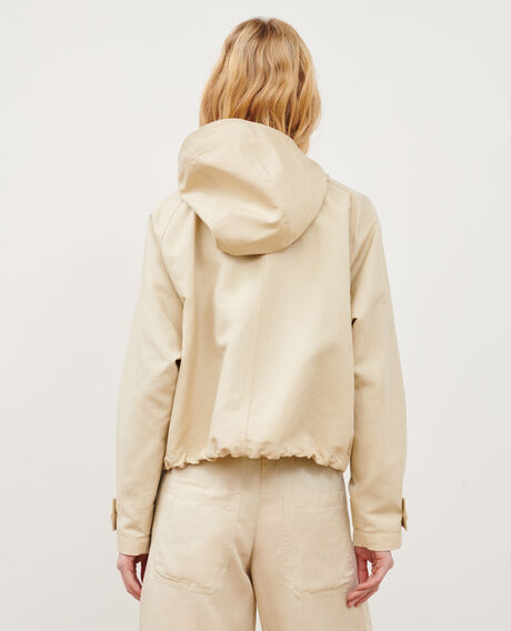 Linen blend jacket 0300 castle wall 3sja110c23