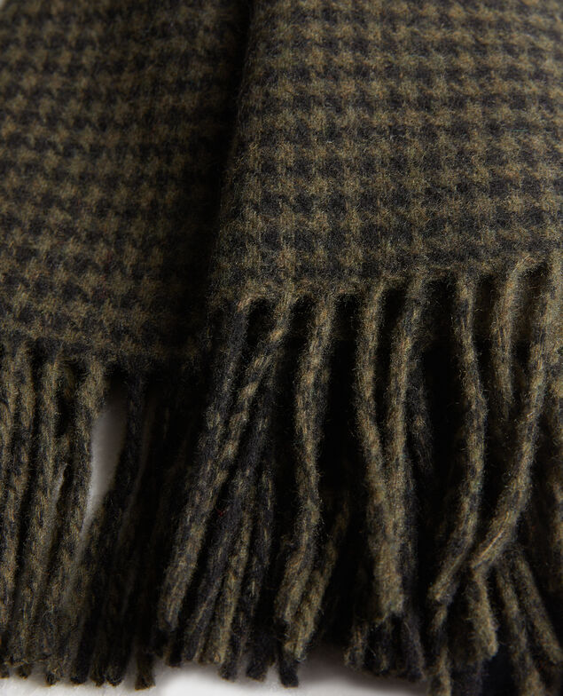 Check scarf 7290 58_green