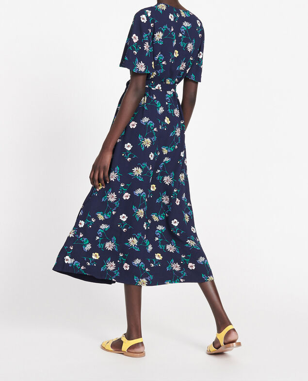 Long dress Herbier maritime maize