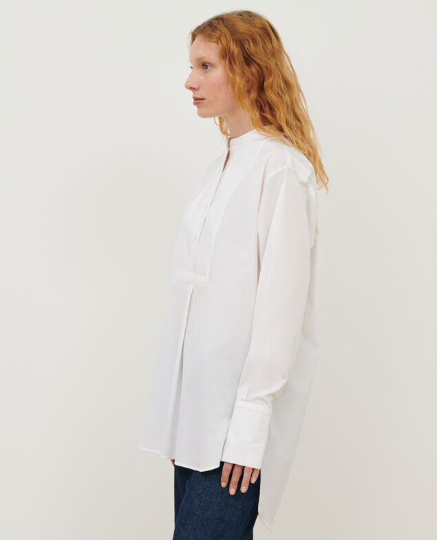 Cotton shirt 4235 optical white
