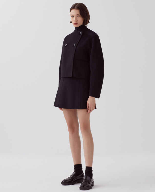 Double-sided jacket H091 black beauty