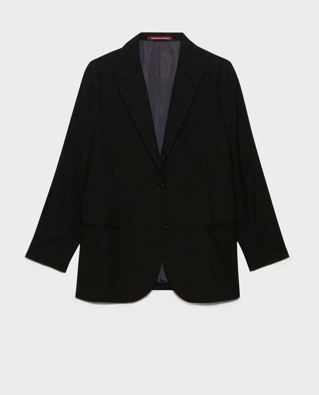 Wool blazer 4216 black_beauty