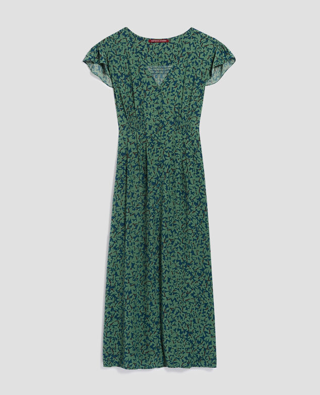 LUDIVINE - Silky printed dress