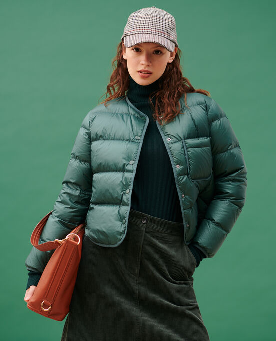 PLUME - Featherweight down jacket 55 GREEN