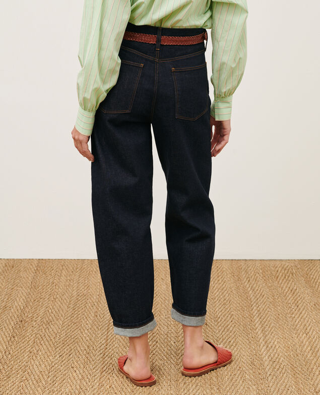 SYDONIE - BALLOON - 7/8 cotton jeans 7203 103 denim