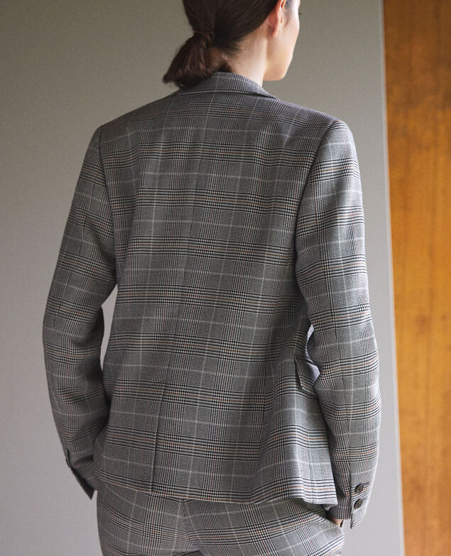 Suit-style jacket Black