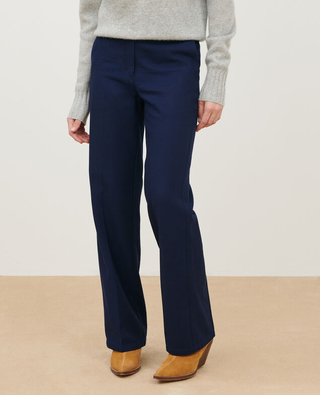 BLANDINE - Straight trousers