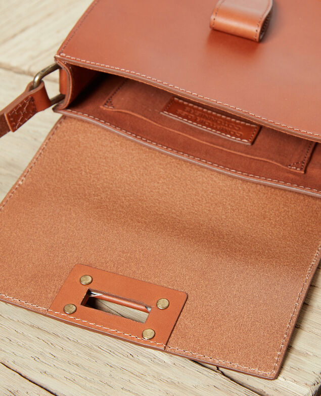Small half-moon bag Camel