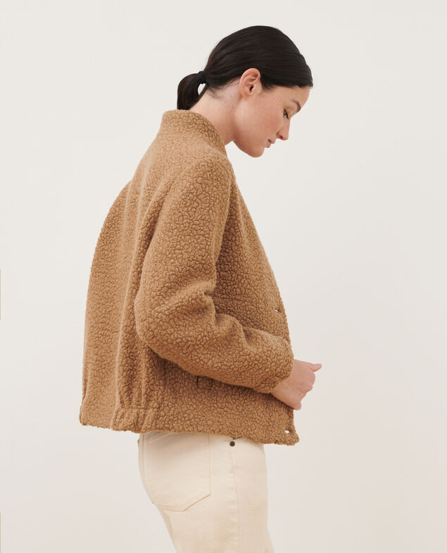 Wool blend jacket