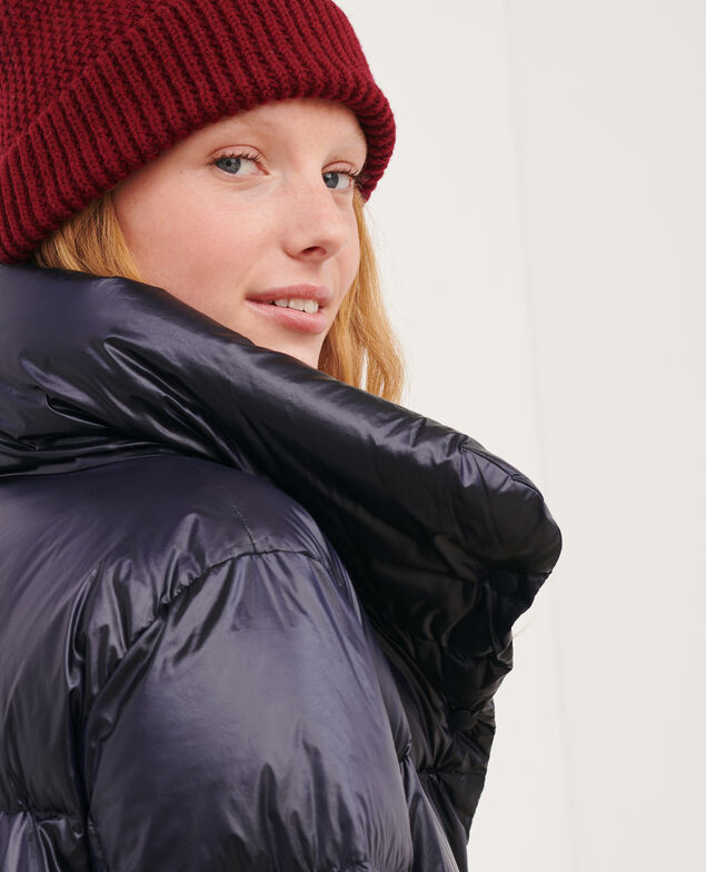 Long down jacket 8825 78 purple 2wco015n04