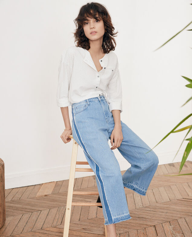 Cropped jeans Vintage wash