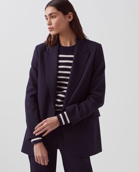 Wool blazer 7012c 69 navy 2wja094w04