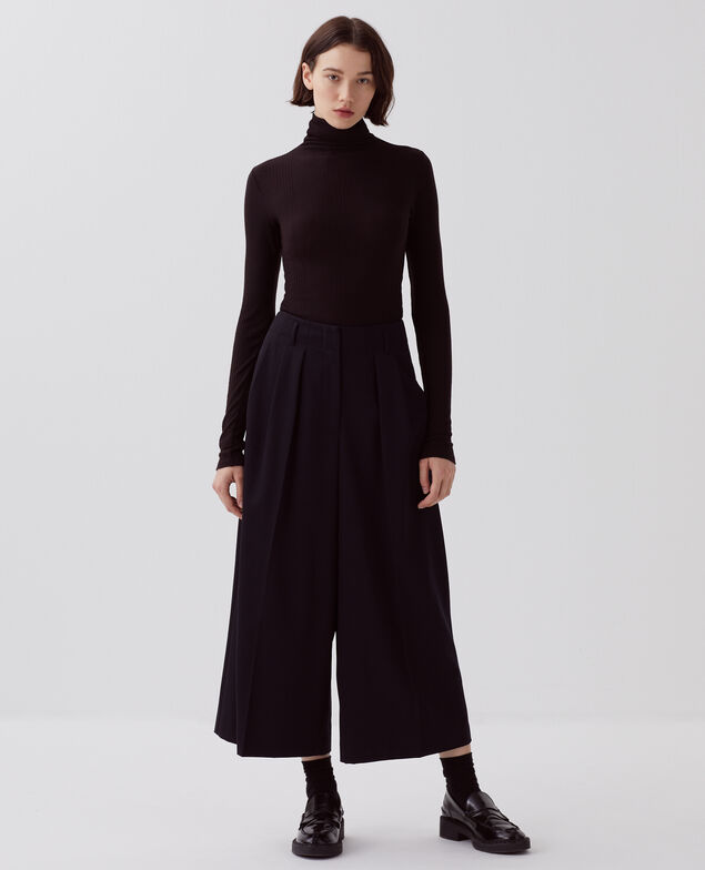 Long-sleeve t-shirt A091 black