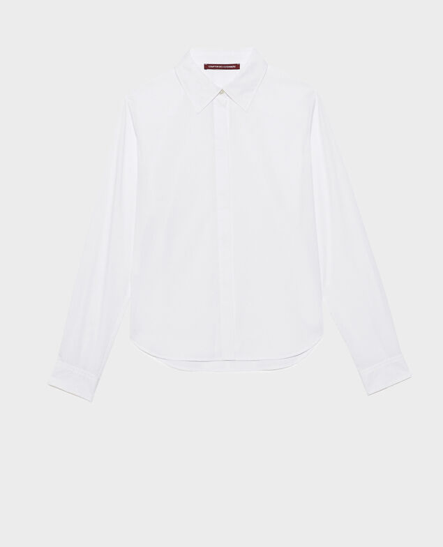 Cotton shirt 00 white
