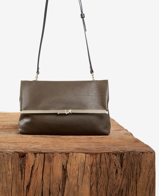 Leather bag  Kaki