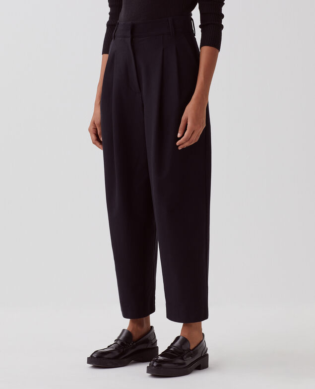 PEGGY - Carrot trousers H091 black beauty