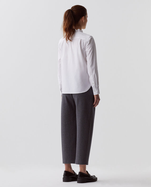 Cotton shirt 0007 white