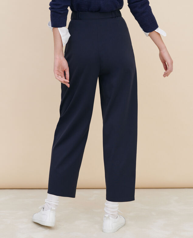 Cotton blend trousers 7012c 69 navy