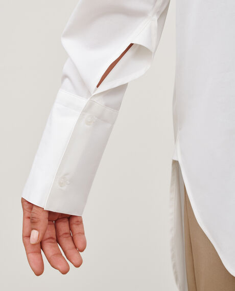 Cotton shirt 4235 optical white 2wsh289c53
