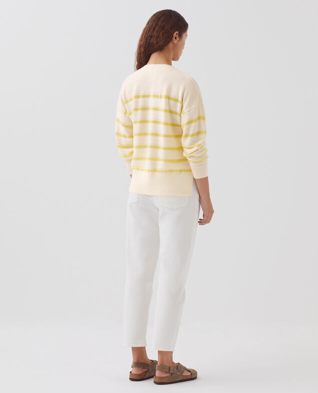 MADO - Merino wool jumper H430 st citrone