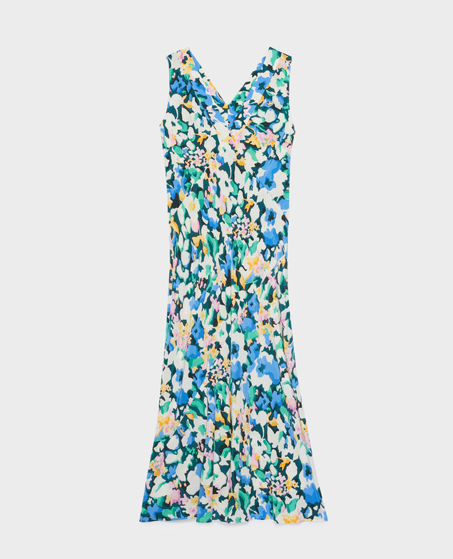 Silky maxi dress
