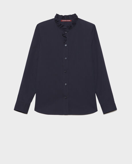 Cotton poplin shirt 7012c 69 navy 2wsh138c53