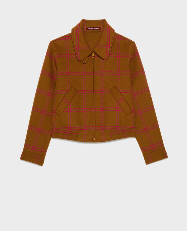 Wool blend jacket