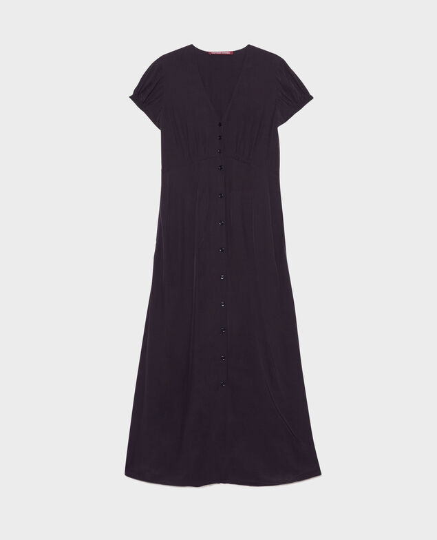 LUDIVINE - Floaty maxi dress 09 black