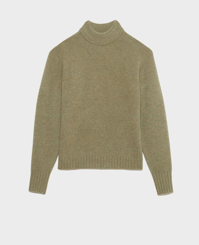 Cashmere high-neck jumper
