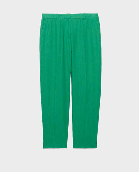 MARGUERITE - Cigarette trousers 0542 pine green 3spa005f03