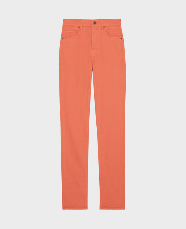 DANI - SKINNY - Cotton jeans 21 light orange