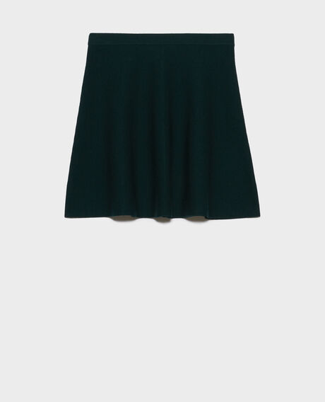 Wool mini skirt 8850 54 green 2wsk118w21