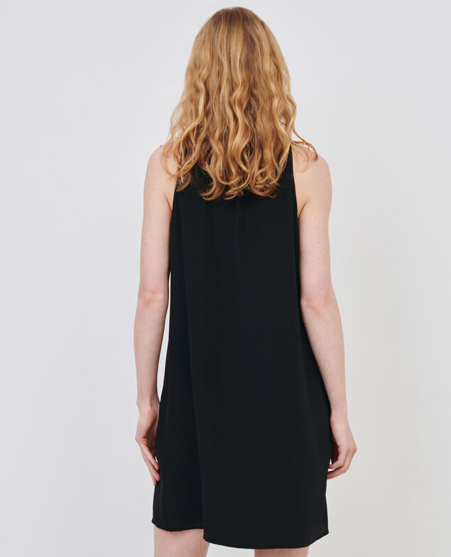 Silk dress 09 black