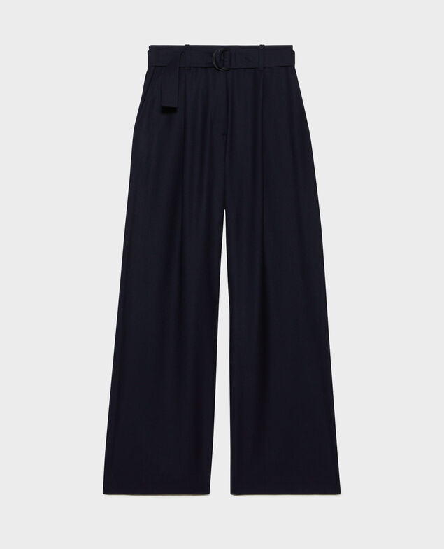 YVONNE - Loose trousers 7012c 69 navy