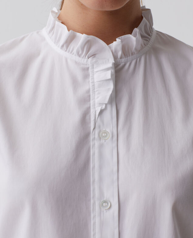 Cotton shirt 0007 white