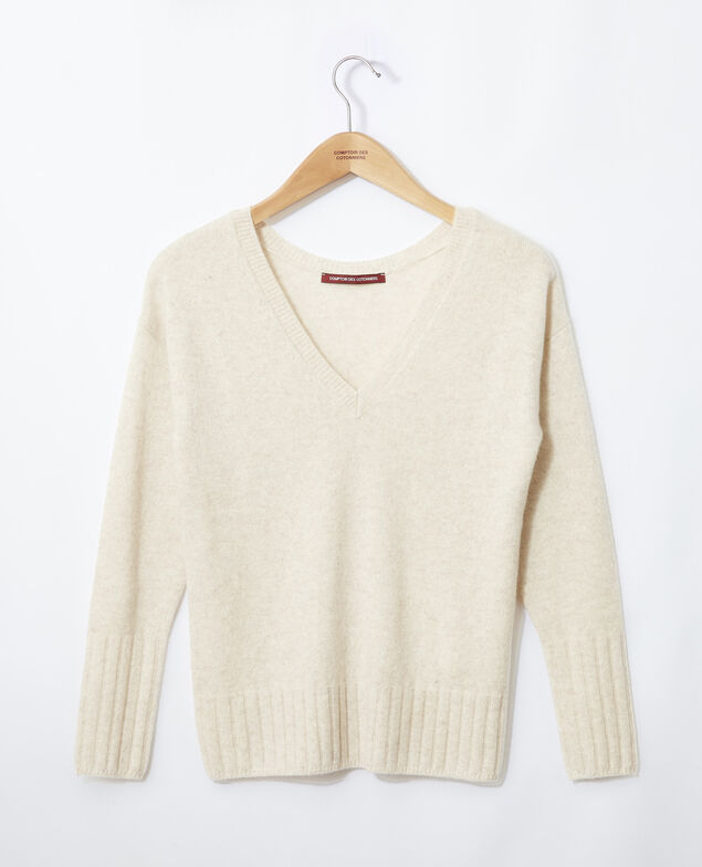 Cashmere jumper Silver gray