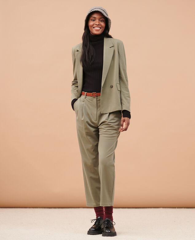 Cigarette trousers 57 olive