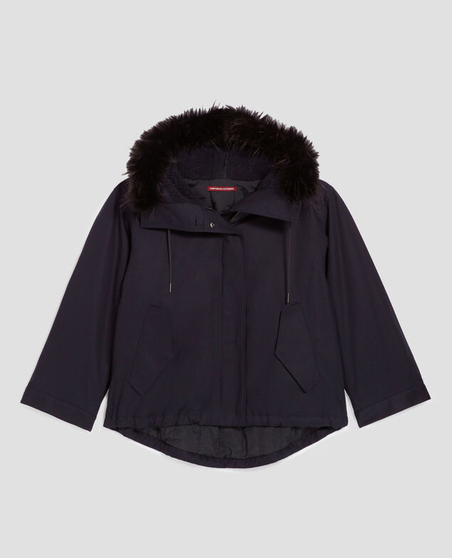 Hooded parka H695 night sky