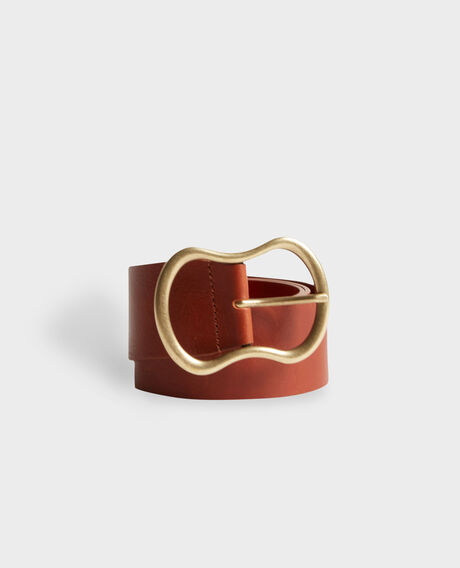 Wide leather belt 4190d emperador 3sbe074