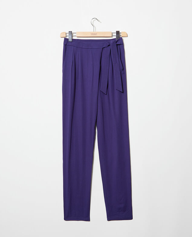 Harem-style pants  Evening blue