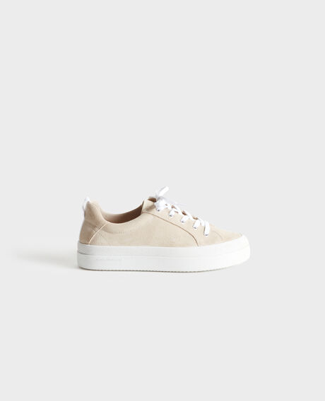 BILLIE - Leather sneakers 7003 30 natural 3ss157