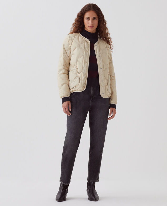 PLUME - Long-sleeve down jacket H311 oyester gray